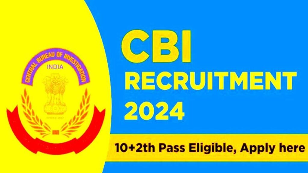 CBI Recruitment